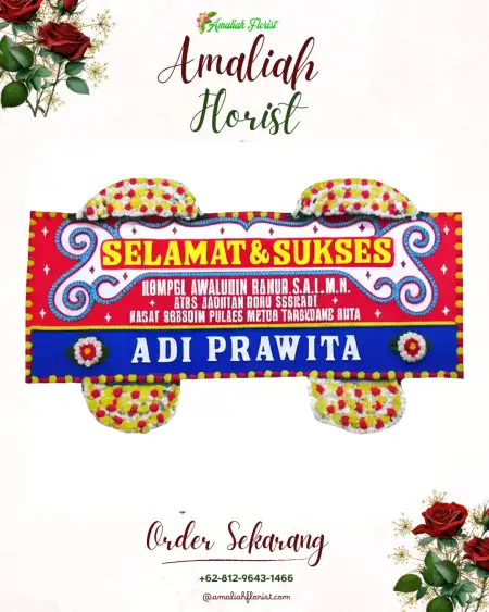 Papan Bunga Ucapan Selamat Gunungpati